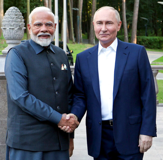 PM Modi discusses early discharge of remaining Indian nationals in Russian Army with President Putin